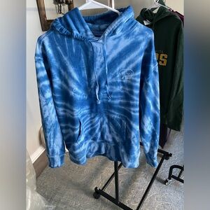 Ivory Ella Blue Tie-Dye Sweater